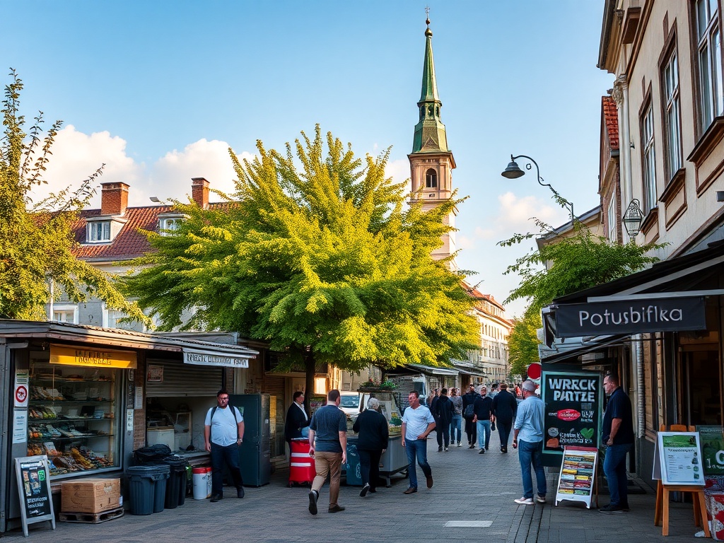Plakat informujący o naborze wniosków na mikroinstalacje OZE w Gminie Brańsk